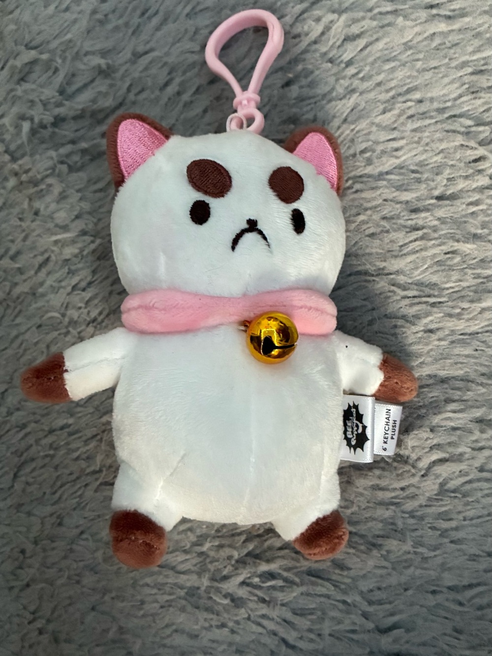 Hot Topic Bee and Puppy Cat plush keychain